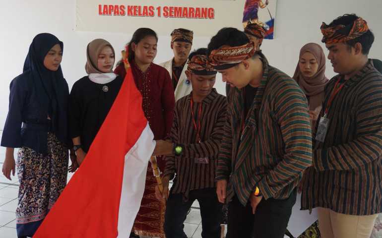 Hari Sumpah Pemuda, Napi Lapas Semarang Peragakan Drama Teatrical