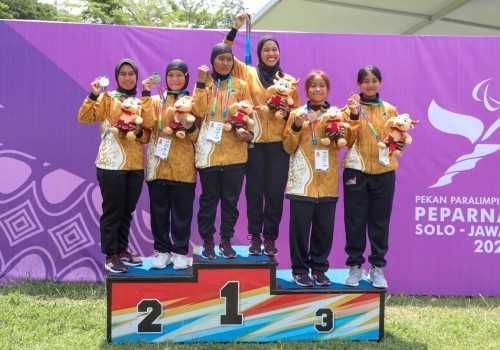 Atlet Jawa Tengah Raih 51 Medali di Hari Pertama Peparnas XVII