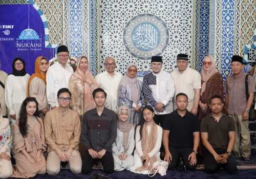 Pendiri TIKI dan JNE Luncurkan Inisiatif Baru dengan Membangun Masjid di Kepulauan Bangka Belitung
