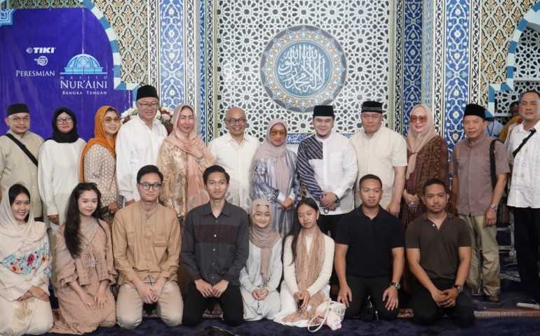 Pendiri TIKI dan JNE Luncurkan Inisiatif Baru dengan Membangun Masjid di Kepulauan Bangka Belitung