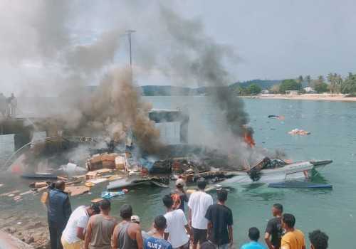 Cagub Benny Laos Meninggal dalam Kecelakaan Speedboat di Pelabuhan Bobong