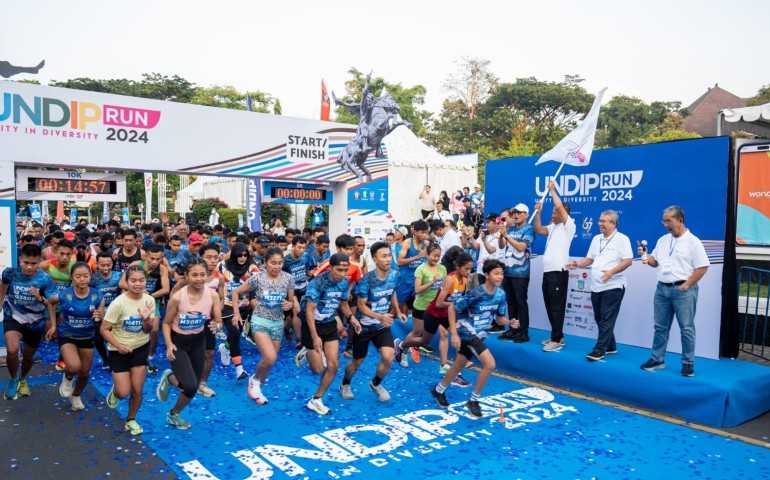 UNDIP Run 2024 Sukses Menggugah Semangat Olahraga