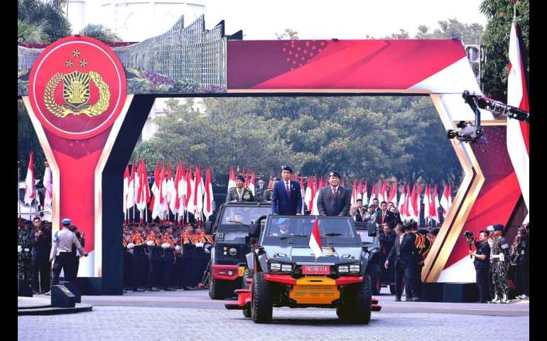 Keamanan Pelantikan Presiden 2024, Jokowi Diganjar Penghargaan Pengembangan dan Keamanan Publik