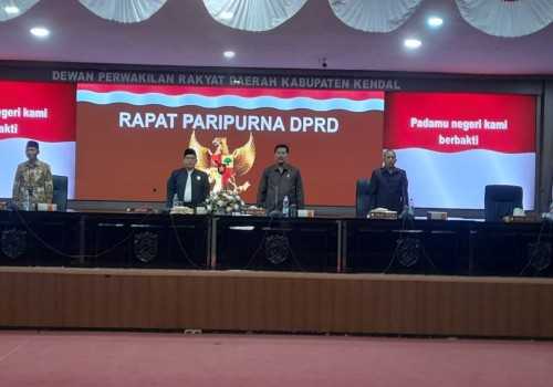 Rapat Paripurna DPRD Kendal, Susunan AKD untuk Periode 2024-2029 Resmi Ditetapkan