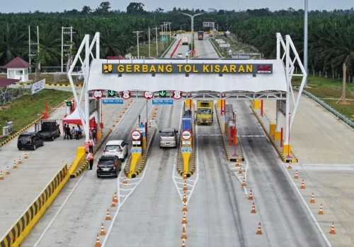 Dua Ruas Jalan Tol Trans-Sumatra Resmi Dibuka