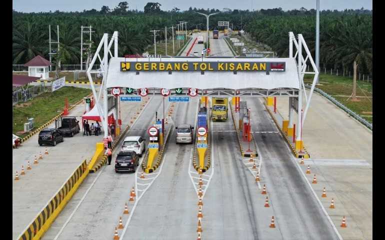 Dua Ruas Jalan Tol Trans-Sumatra Resmi Dibuka