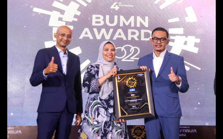 Semen Indonesia Raih Tiga Penghargaan pada Ajang BUMN Awards 2022 dari The Iconomics