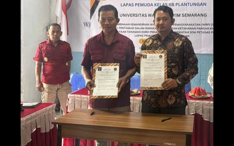 Lapas Plantungan Kenalkan Program Reintegrasi Sosial Melalui Kerjasama dengan Josant And Friends Law Firm