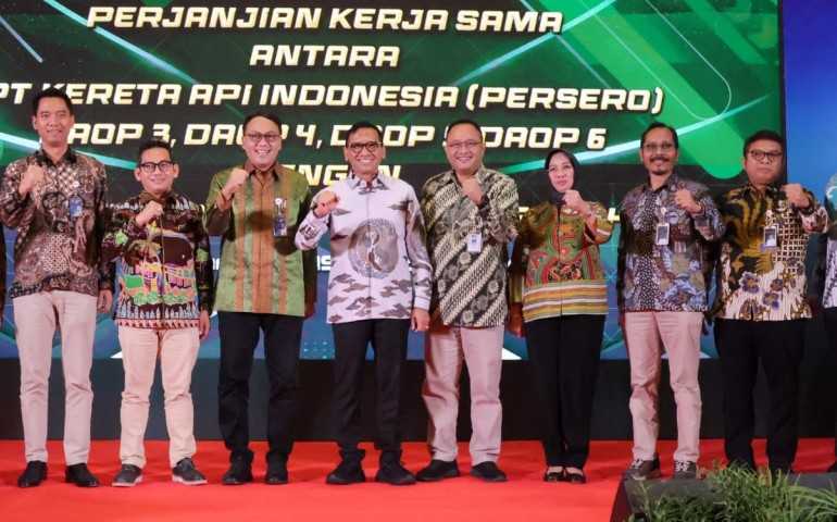 Empat Daop KAI di Jateng Jalin Kerjasama Hukum dengan Kejati untuk Optimalkan Aset