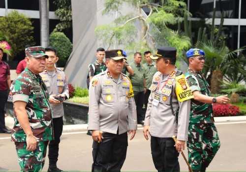 TNI-Polri Sterilisasi Gedung DPR/MPR jelang Pelantikan Presiden dan Wapres