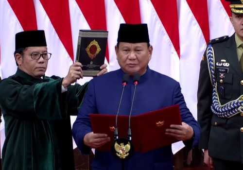 Prabowo dan Gibran Ambil Sumpah Jabatan, Resmi Pimpin Indonesia