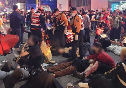 Perayaan Helloween Menjadi Tragedi di Itaewon, Korea Selatan