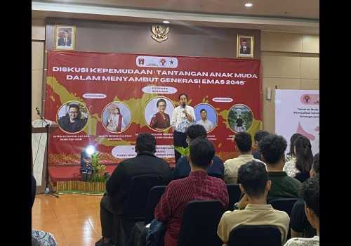 Gandeng Agustina, DPC GMNI Kota Semarang Bahas Tantangan Pemuda Menuju Indonesia Emas