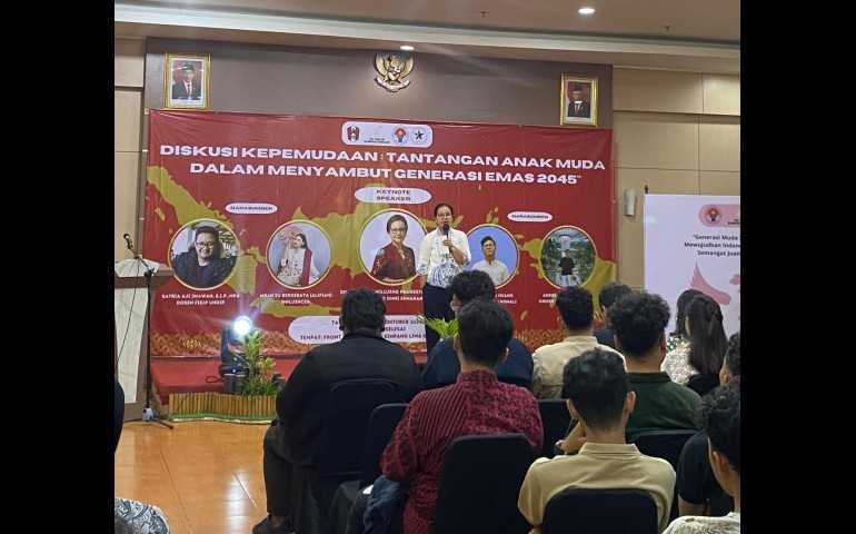 Gandeng Agustina, DPC GMNI Kota Semarang Bahas Tantangan Pemuda Menuju Indonesia Emas