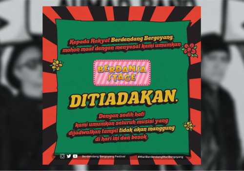 Polisi Hentikan Festival Musik "Berdendang Bergoyang" Hari ke-3