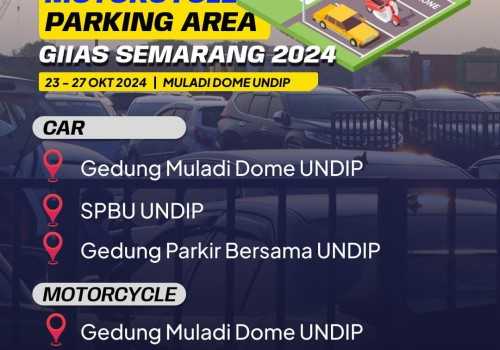 Akses Mudah dan Parkir Aman di GIIAS Semarang 2024, Pengunjung Dipermudah