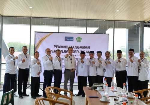 Bank Jateng dan Kemenag Kabupaten Temanggung Tandatangani MoU Pembayaran Tunjangan Kinerja