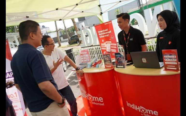 Telkomsel Sukses Tambah Jaringan 5G dan Combat Station untuk Acara Kabinet Merah Putih