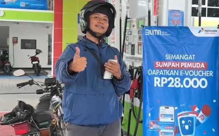 Semangat Sumpah Pemuda, Pertamina Patra Niaga JBT Bagikan Promo E-Voucher
