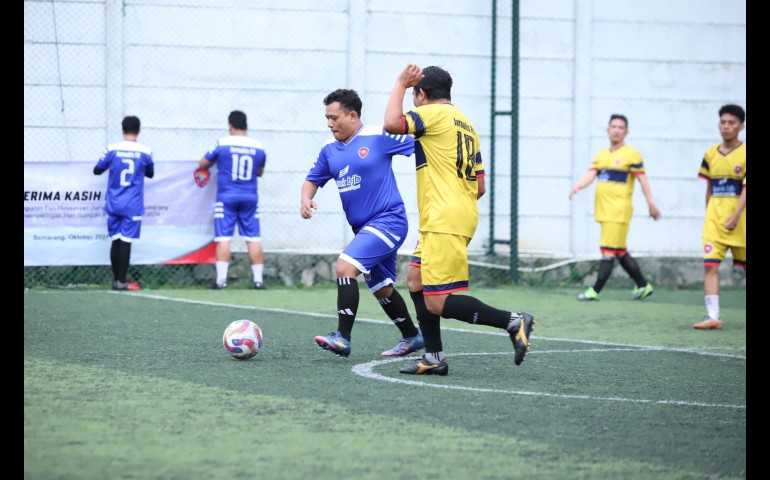 Jurnalis FC Terima Dukungan BJB, Kembangkan Semangat Sumpah Pemuda dalam Sepak Bola