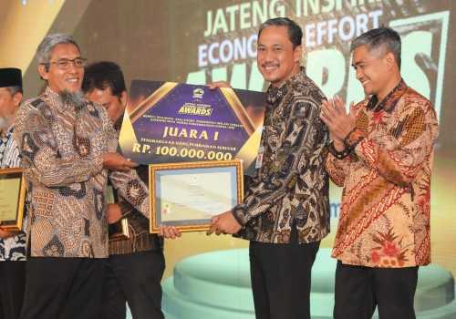 Jateng Inspiring Economic Effort Awards 2024 Berikan Apresiasi untuk Daerah yang Kendalikan Inflasi