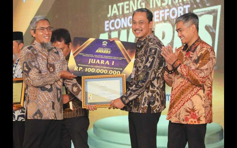 Jateng Inspiring Economic Effort Awards 2024 Berikan Apresiasi untuk Daerah yang Kendalikan Inflasi