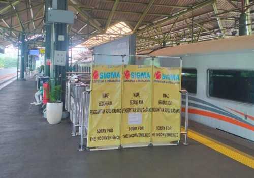 Tingkatkan Keamanan dan Keandalan, KAI Daop 1 Jakarta Lakukan Perawatan Intensif Eskalator di Stasiun Gambir