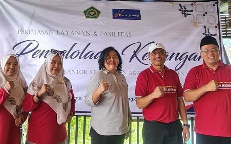 Bank Jateng Gelar Sosialisasi Perluasan Layanan dan Fasilitas Pengelolaan Keuangan Kankemenag Sragen