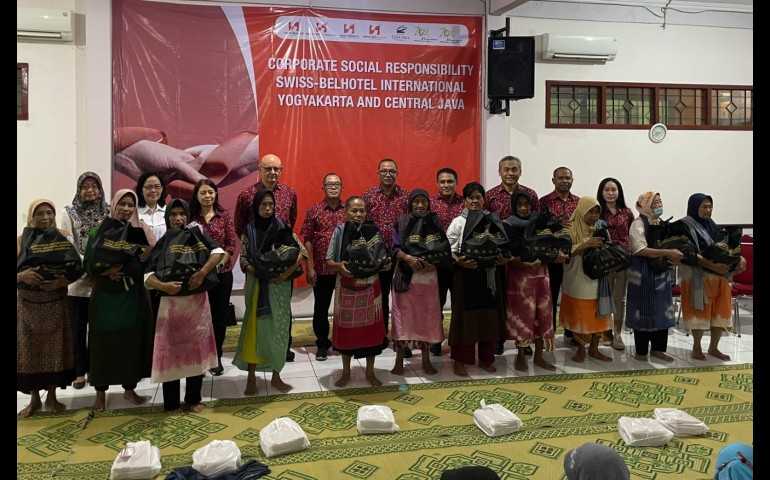 Swiss-Belhotel Internasional di Yogyakarta, Solo, dan Semarang Satukan Hati untuk Buruh Gendong
