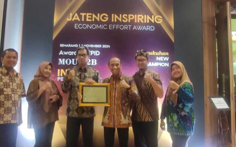 Kendal Sukses Kendalikan Inflasi, Terima Penghargaan Tingkat Provinsi Jawa Tengah