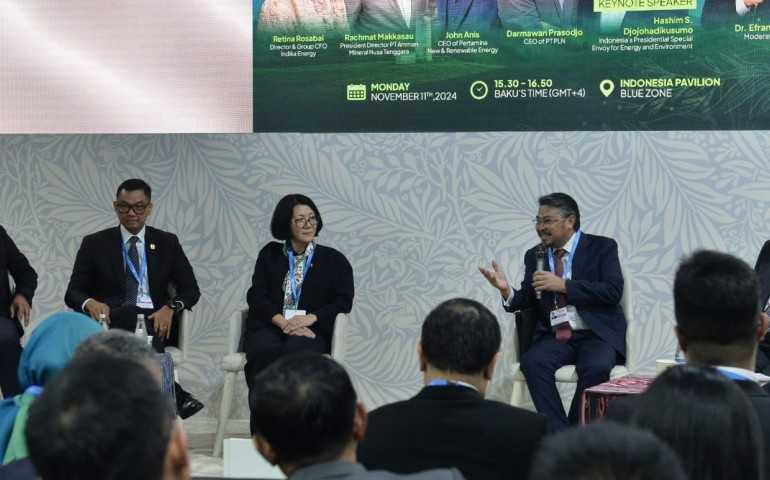 CEO Climate Talks: PLN Siap Dukung Pemerintah Capai 75% Energi Terbarukan hingga Tahun 2040