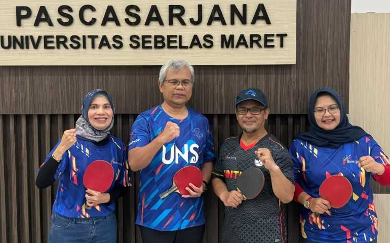 Bank Jateng Dukung Kegiatan Pingpong Bersama UNS dan UNTIDAR