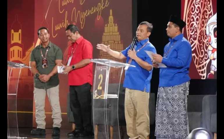 Debat Ketiga Pilgub Jateng 2024, Andika dan Luthfi Siap Adu Visi Misi Soal Kesejahteraan Sosial
