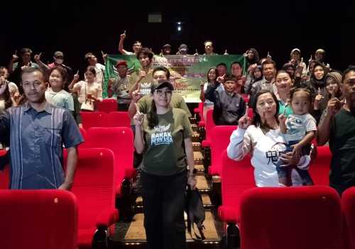 Dukung Andika-Hendi, Barak Perkasa Galang Solidaritas Lewat Nonton Bareng di Semarang