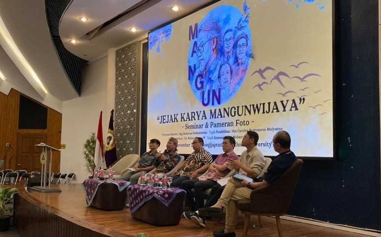Seminar SCU Rayakan Warisan Rm Mangunwijaya dan Langkah Menuju Gelar Pahlawan Nasional