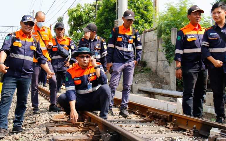 Ramp Check Rutin! KAI Daop 1 Jakarta Pastikan Semua Sarana KA Siap Tempur di Nataru