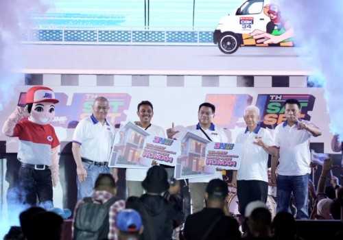 HUT ke-34 JNE, Melesat Sat Set Jadi Simbol Kecepatan dan Kepercayaan Pelanggan
