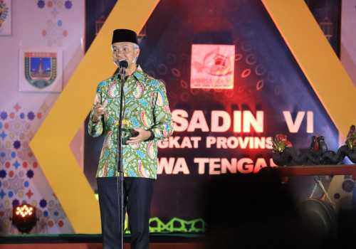 Porsadin VI Jawa Tengah di Buka, Ajang Gali Potensi Olahraga dan Seni Santri