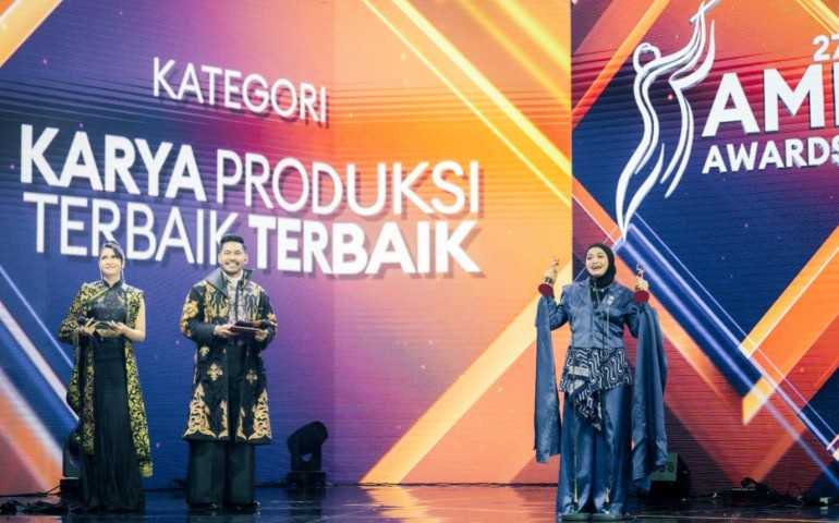 Persembahkan Trophy Berlian Frank & Co. Bersinar di Malam Puncak AMI Awards