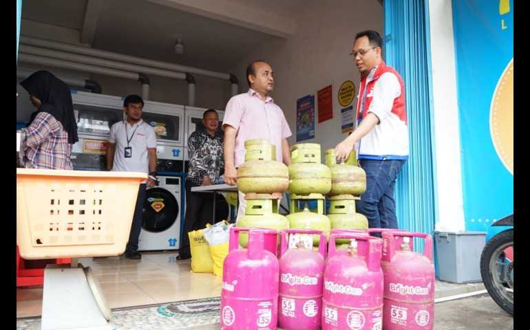 Pertamina dan Disdag Kota Semarang Laksanakan Sidak, Ada 4 Usaha Laundry Melanggar Aturan Pemakaian LPG 3 Kg
