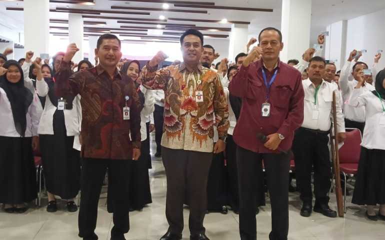 Sekda Pekalongan Yulian Akbar Monitoring Seleksi PPPK 2024 di Gedung Muladi Dome Undip Semarang
