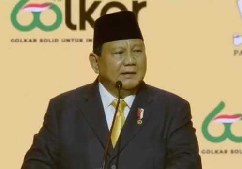 Prabowo Soroti Geopolitik Global, Tegaskan Indonesia Harus Waspada dan Bersatu