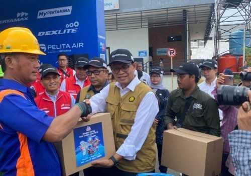 Kunjungi SPBU Rest Area 379A, Wamen ESDM Tegaskan Jateng Siap Hadapi Permintaan BBM Selama Libur Nataru