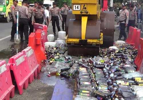 Operasi Lilin 2024, Polres Kendal Tindak Tegas Peredaran Miras Oplosan
