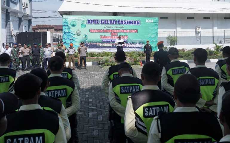 Apel Siaga KAI Daop 4 Semarang, Pastikan Liburan Nataru Tanpa Hambatan