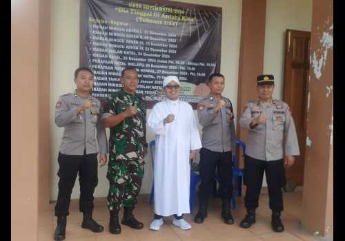 Kedamain Natal, Pemkab Kendal Kunjungi Tiga Gereja Besar di Kendal