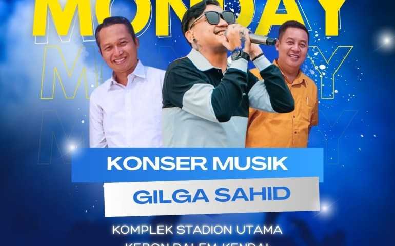 Gilga Sahid Bakal Pukau Warga Kendal di Panggung Akhir Tahun 2024