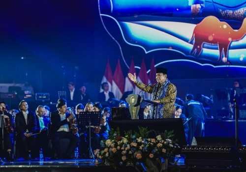 Hadiri Perayaan Natal Nasional, Presiden Prabowo Sampaikan Terima Kasih ke Kapolri&Panglima TNI