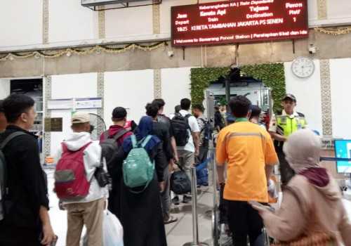 KAI Daop 4 Semarang Berangkatkan 25 Ribu Penumpang di Awal Tahun 2025