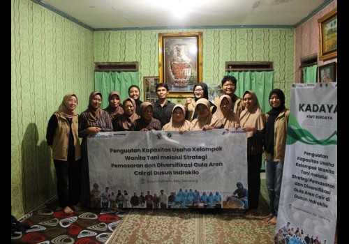 Kelompok Wanita Tani Dusun Indrokilo Gelar Pelatihan Diversifikasi Gula Aren Cair